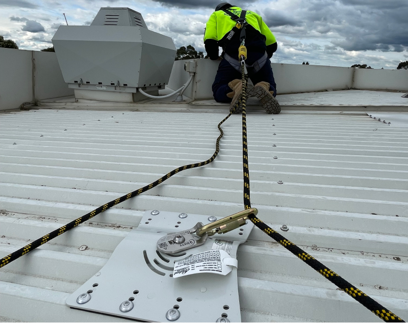 Roof Anchor Points Melbourne - Ph: 03 9555 3586
