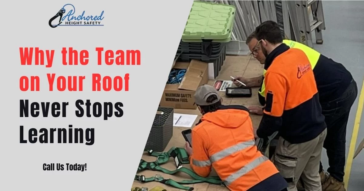 Why the Team on Your Roof Never Stops Learning Why the Team on Your Roof Never Stops Learning
